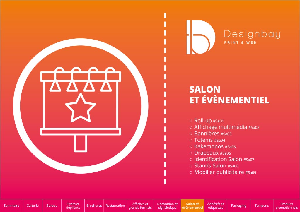 Imprimés pour salons et évènementiel
