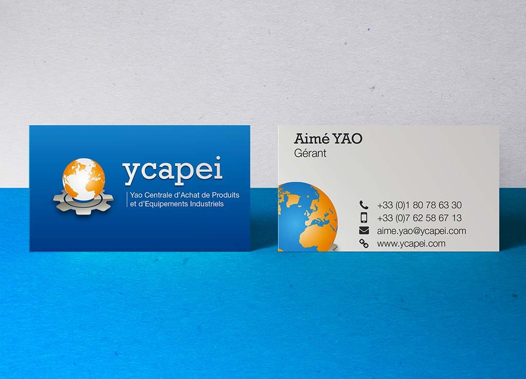 Carte de visite société Ycapei - Aimé Yao