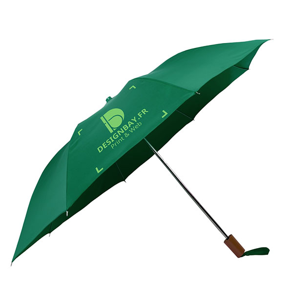 ac71 Parapluie à 2 sections vert