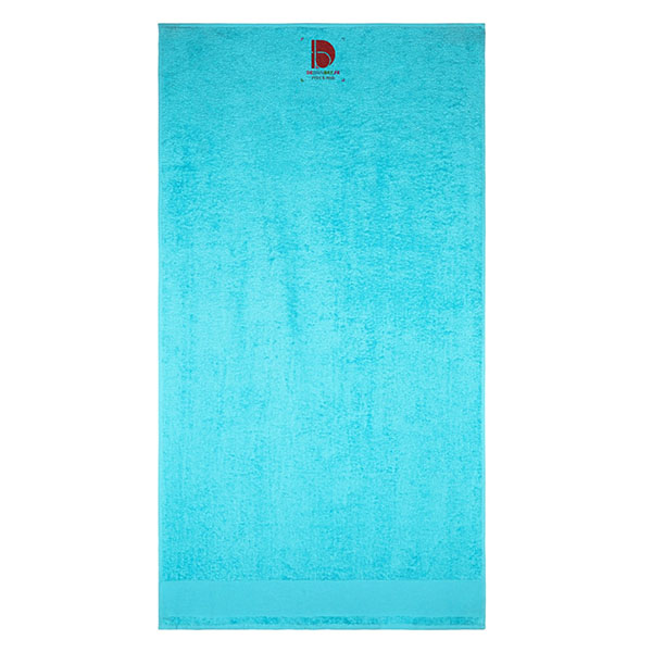 ac75 Serviette 70 x 140 Island bleu ciel