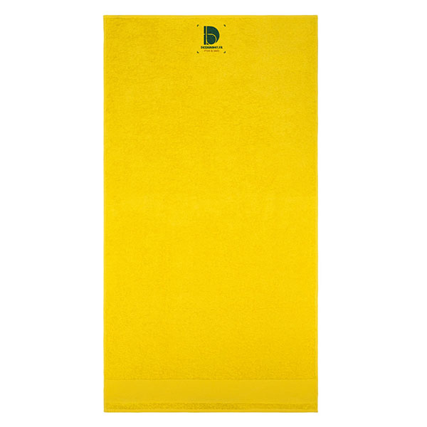 ac75 Serviette 70 x 140 Island jaune