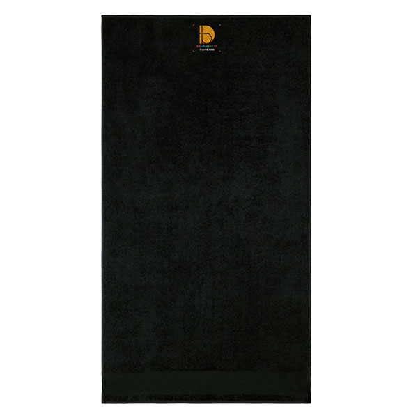 ac75 Serviette 70 x 140 Island noir