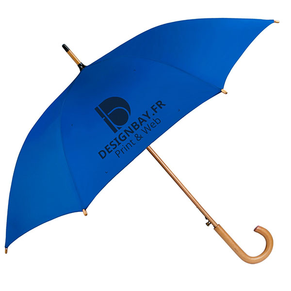 ac76 Parapluie classique automatique bleu