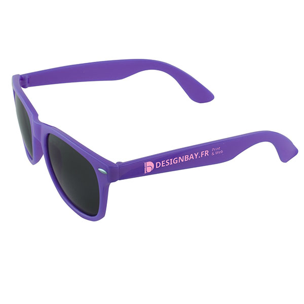 ac80 Lunettes de soleil Sun Ray mauve