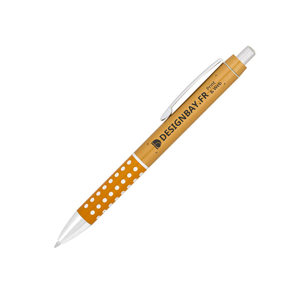 bu102 Stylo-bille Bling orange