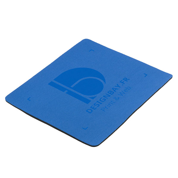 bu118 Tapis de souris Heli bleu