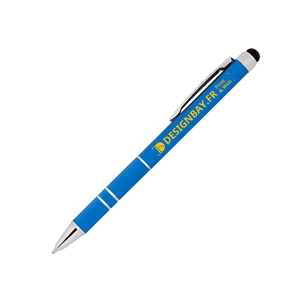 bu94 Stylo-bille stylet Charleston bleu