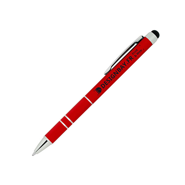 bu94 Stylo-bille stylet Charleston rouge