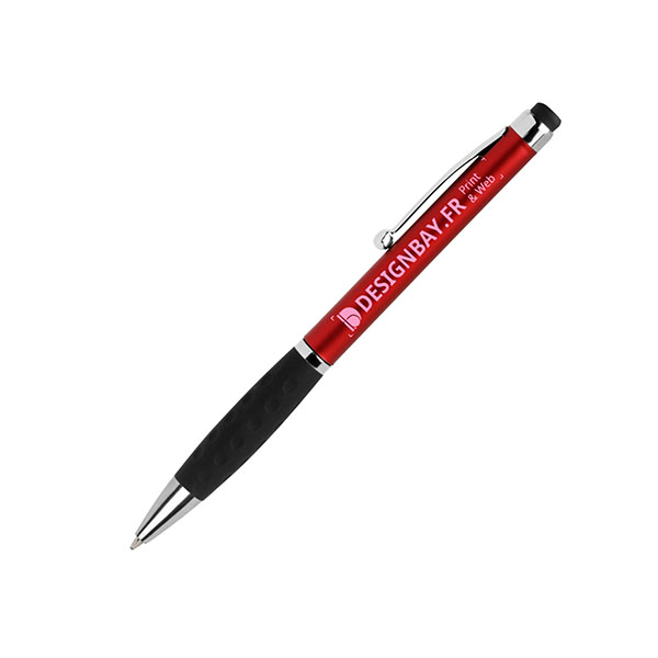 bu97 Stylo-bille stylet Ziggy rouge