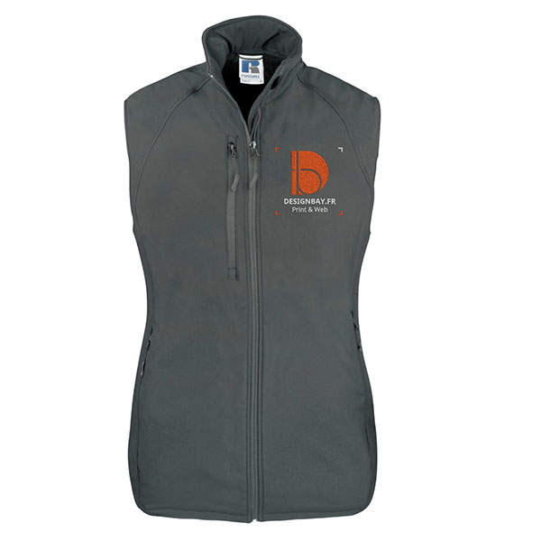 gi22 Gilet Softshell pour femmes gris