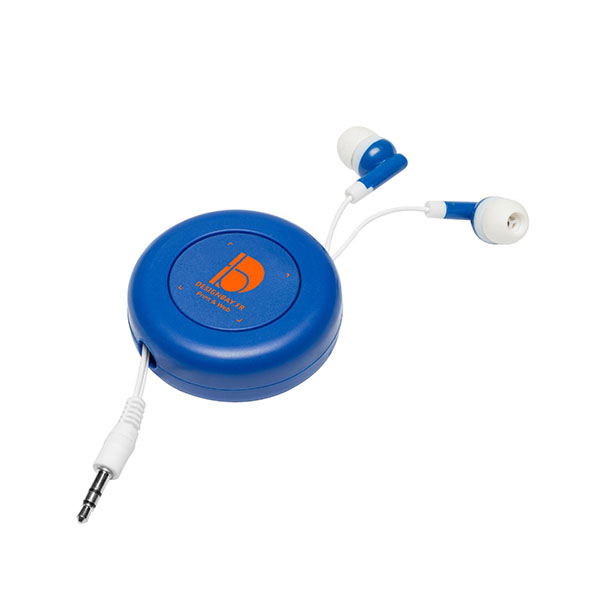 ht87 Écouteurs rétractables Reely bleu