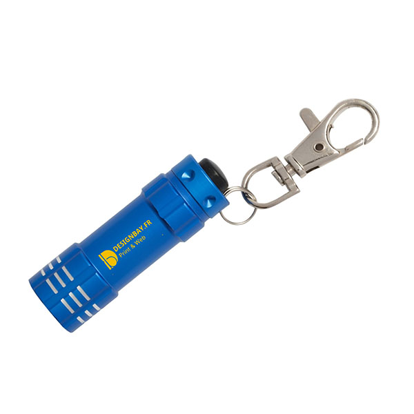 ma136 Porte-clés LED Astro bleu