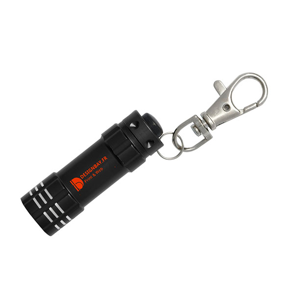 ma136 Porte-clés LED Astro noir