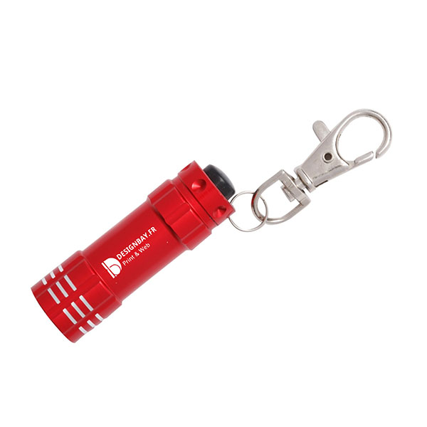 ma136 Porte-clés LED Astro rouge