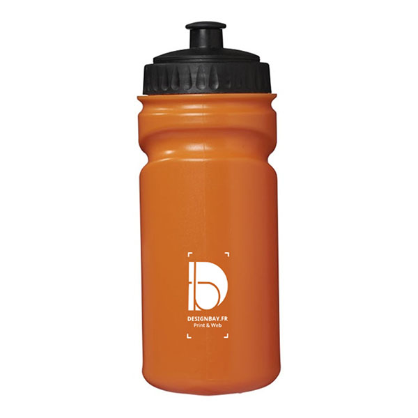 mu125 Bouteille de sport colorée Easy Squeezy orange