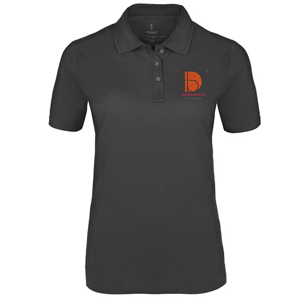 po15 Polo femme Seller Gris anthracite