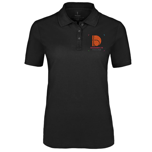 po15 Polo femme Seller Noir