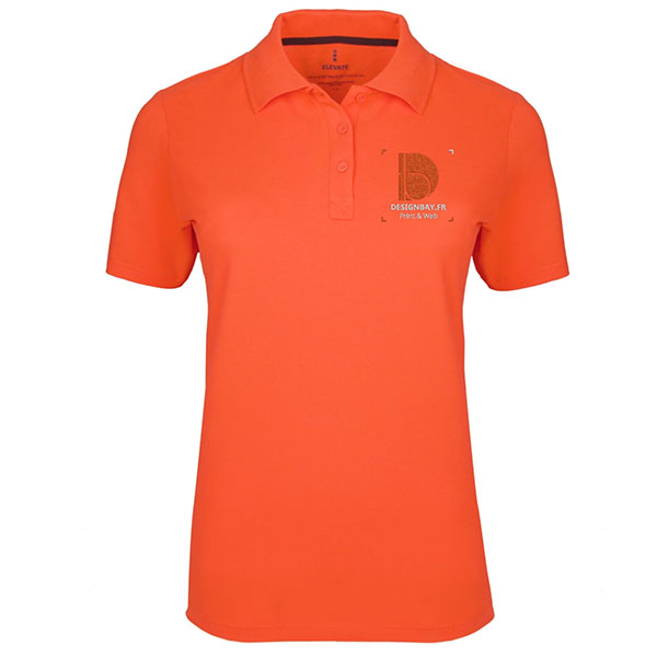 po15 Polo femme Seller Orange