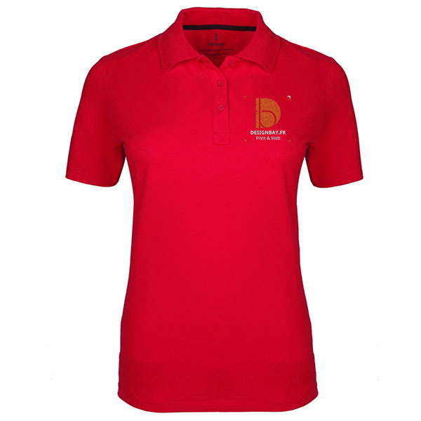 po15 Polo femme Seller Rouge