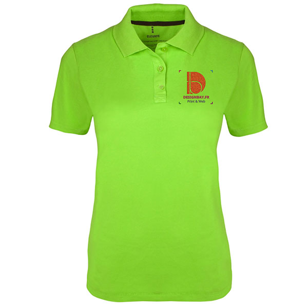 po15 Polo femme Seller Vert pomme