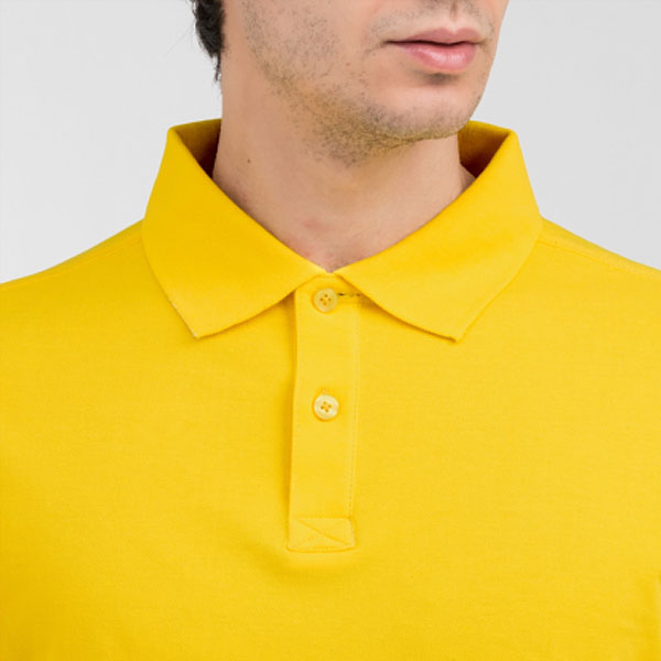 po16 Polo homme à manches courtes Unicolore Calgary 3