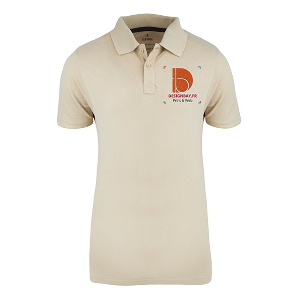 po20 Polo homme manches courtes Seller Beige