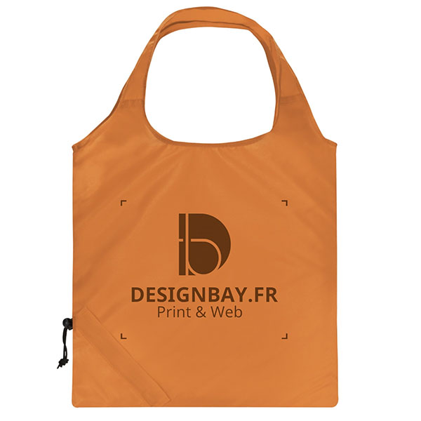 sa55 Sac fourre-tout pliable Bungalow orange