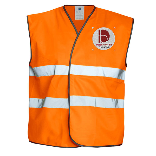 se34 Gilet EN471 classe 2 orange