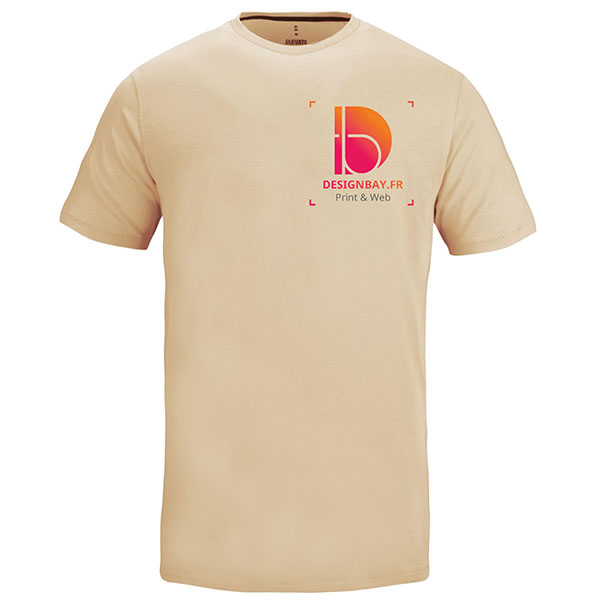 ts07 T-shirt homme manches courtes Nanaimo beige