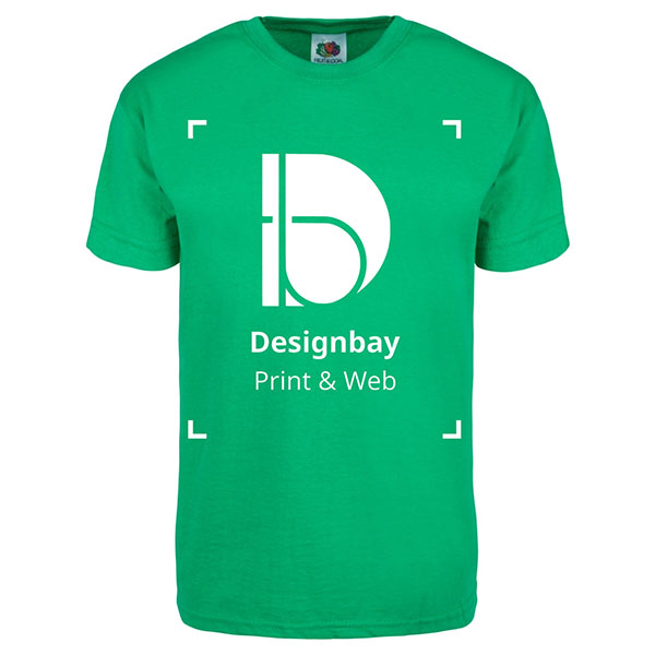 ts10 T-shirt homme à manches courtes unicolore vert