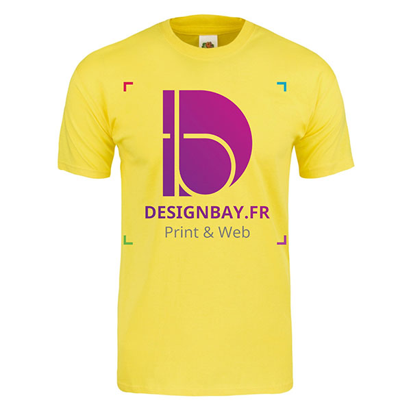 ts12 T-shirt Original Full-Cut jaune