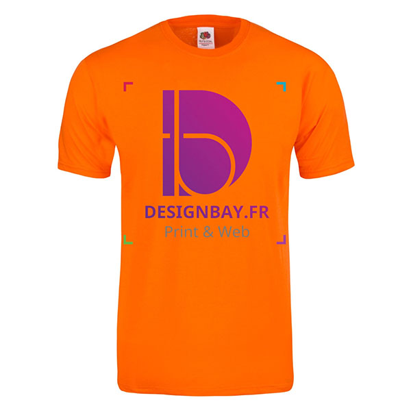 ts12 T-shirt Original Full-Cut orange